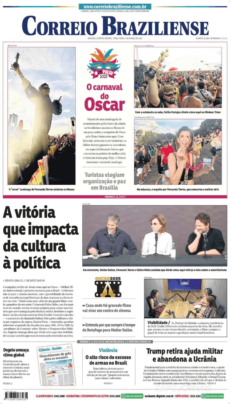 Capa Correio Braziliense