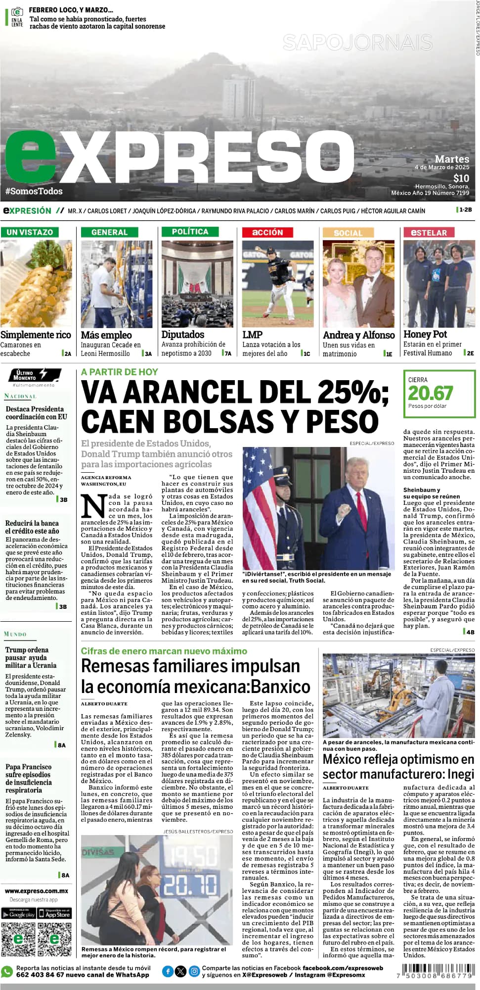 Capa Expreso