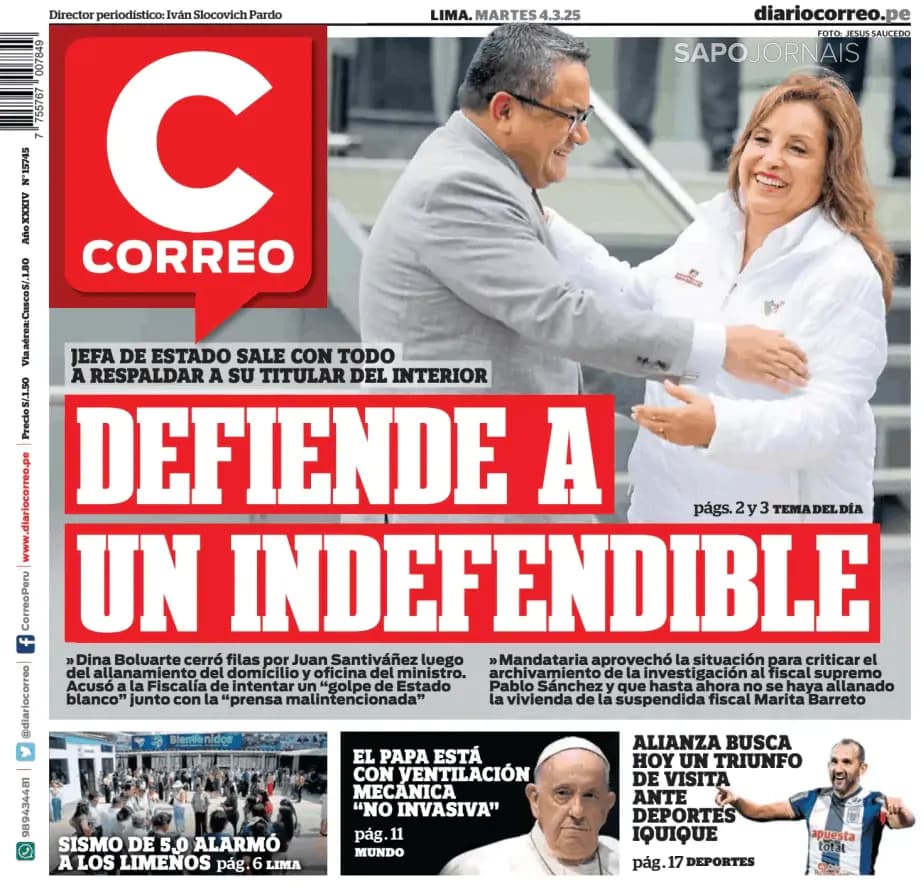 Capa Diario Correo