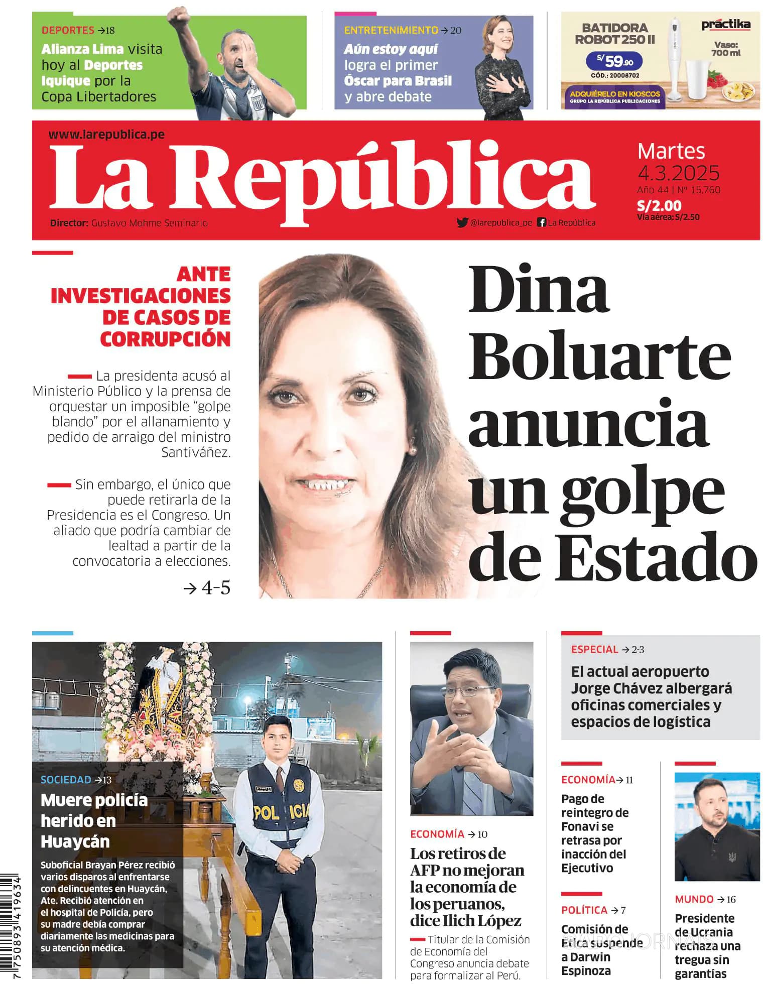 Capa La Republica