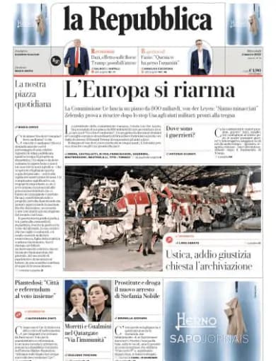 Capa La Repubblica