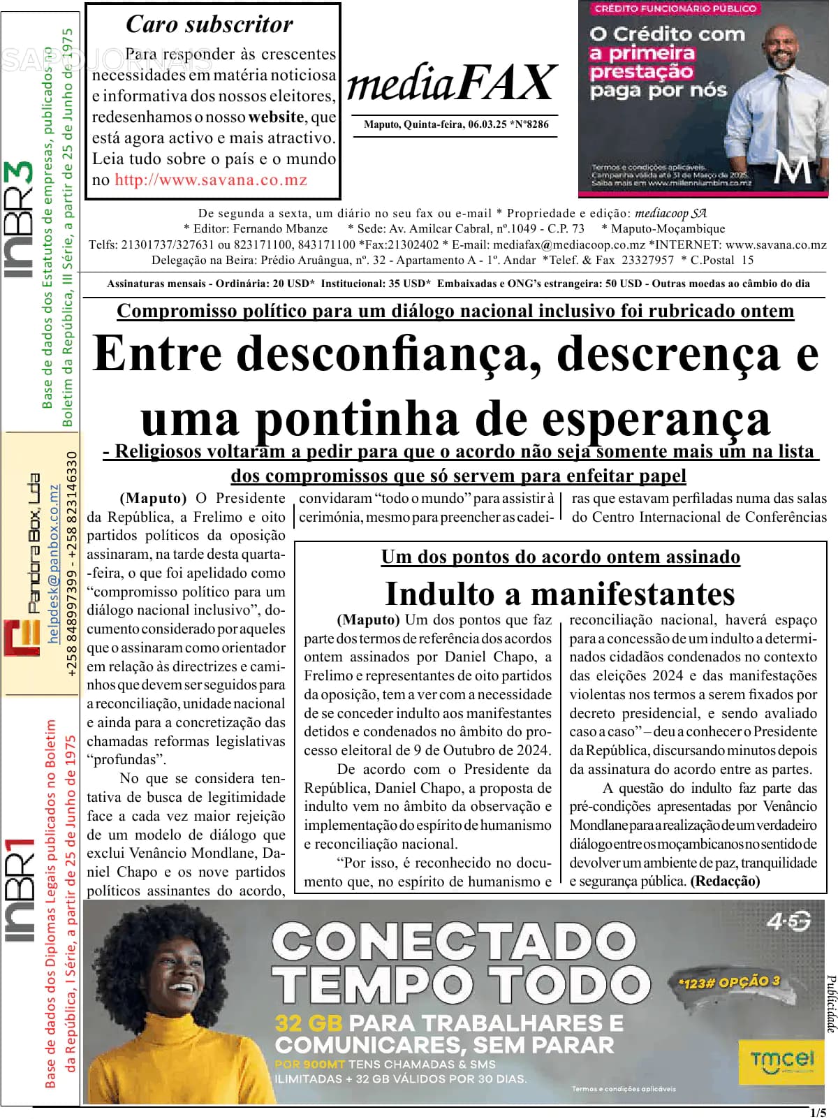 Capa Mediafax