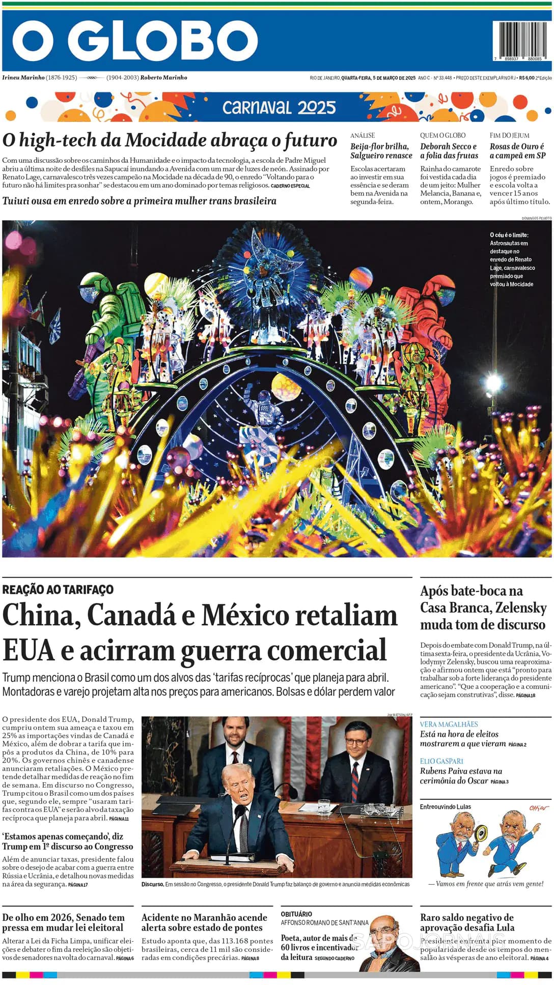 Capa O Globo