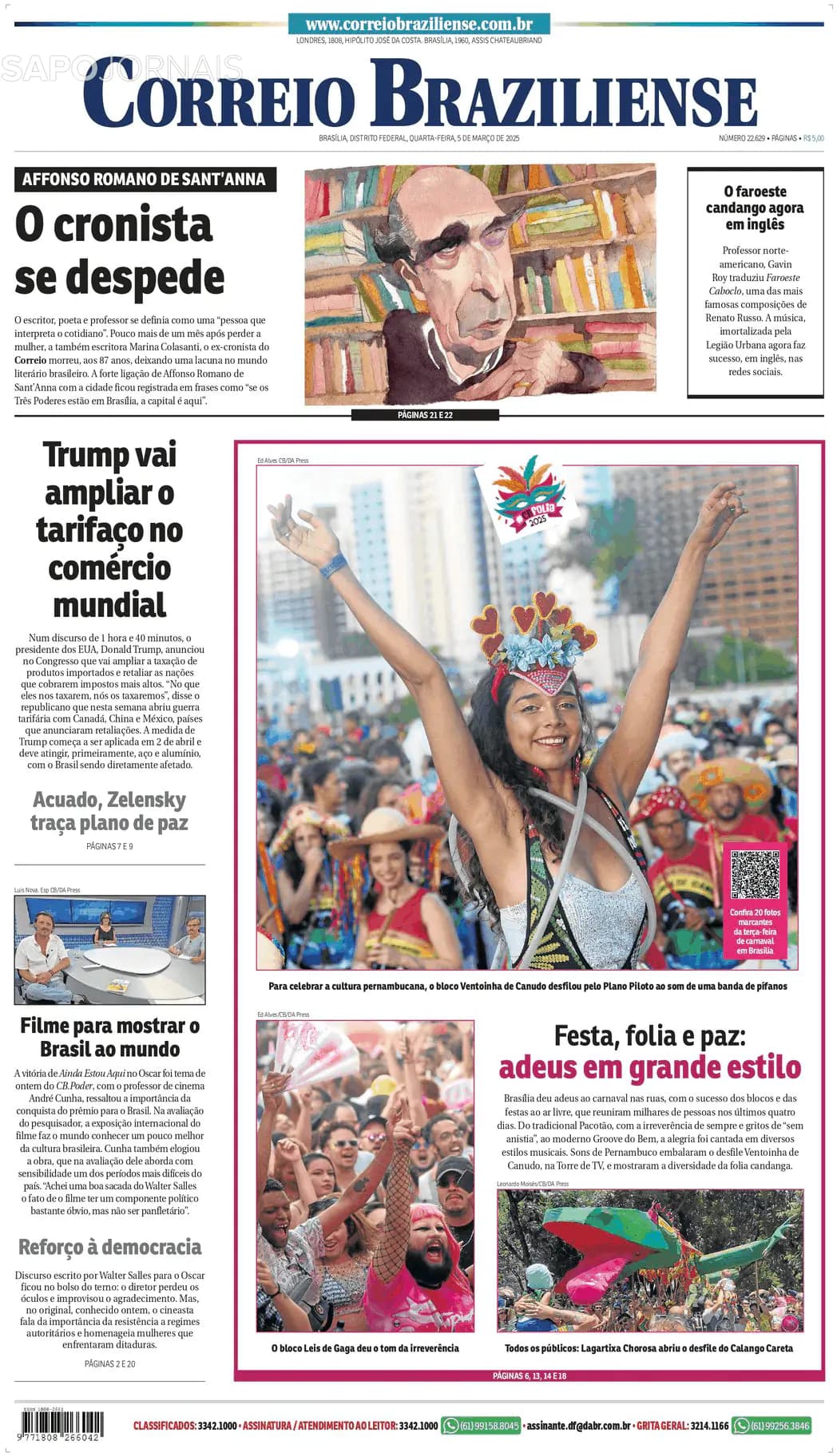 Capa Correio Braziliense