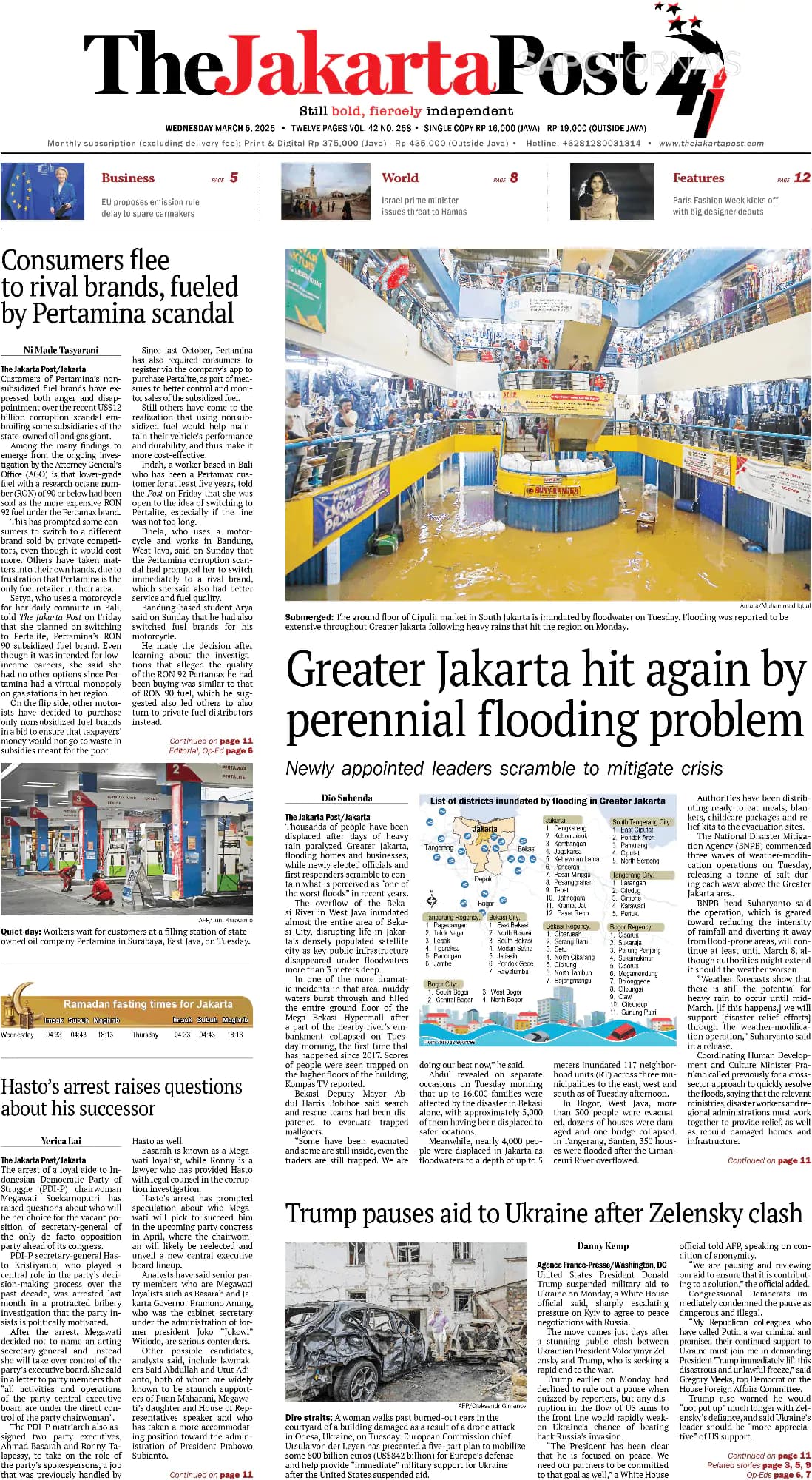 Capa The Jakarta Post