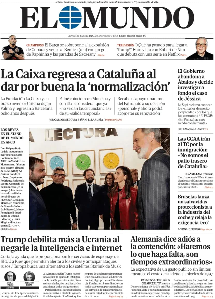 Capa El Mundo