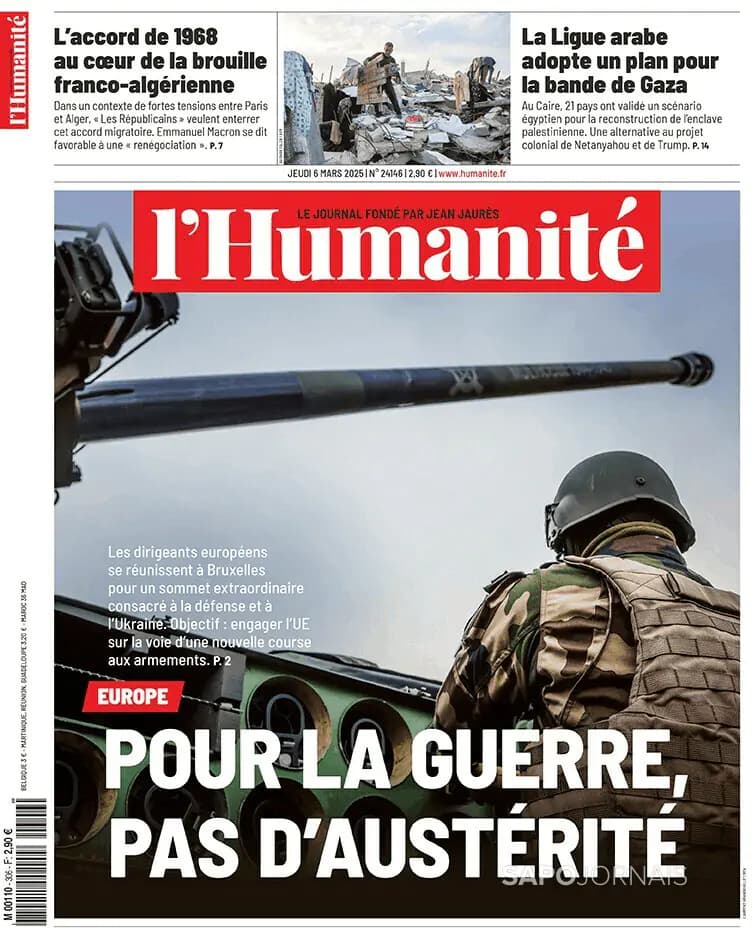 Capa L'Humanité