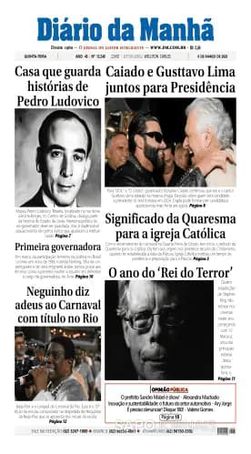 Capa Diário da Manhã