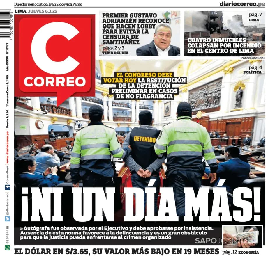 Capa Diario Correo