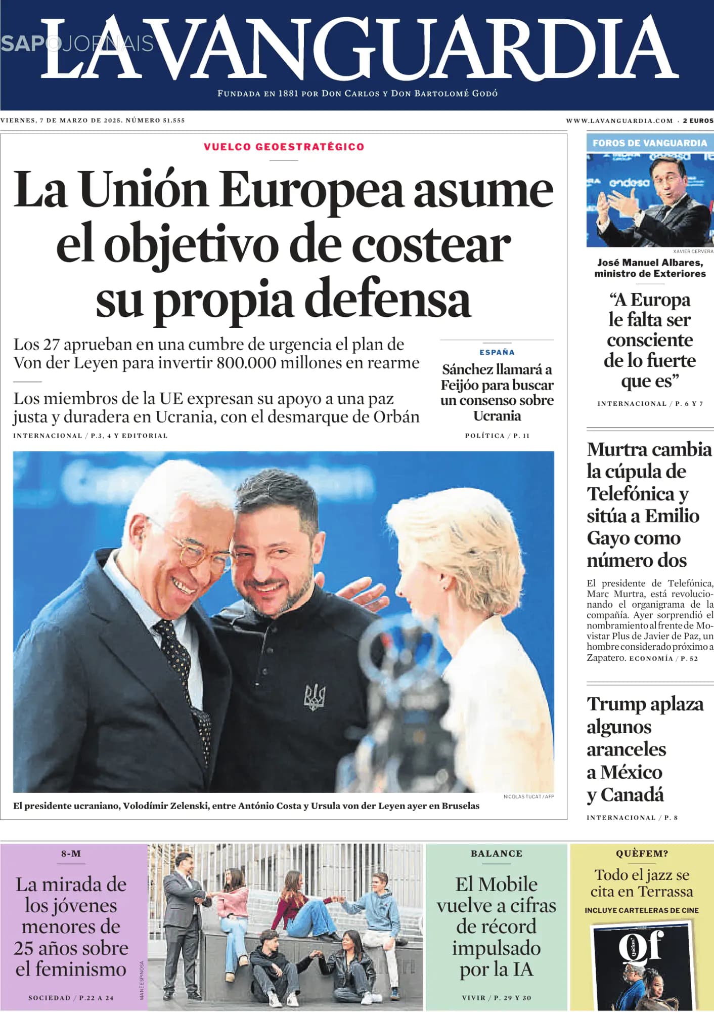 Capa La Vanguardia