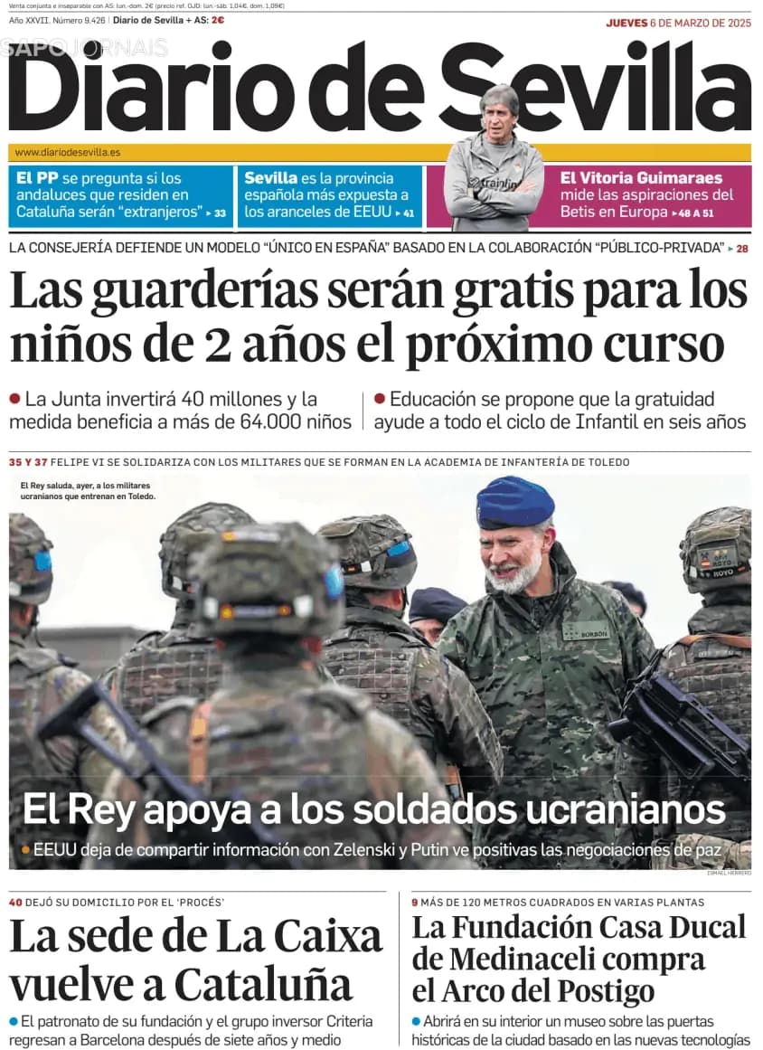 Capa Diario de Sevilla