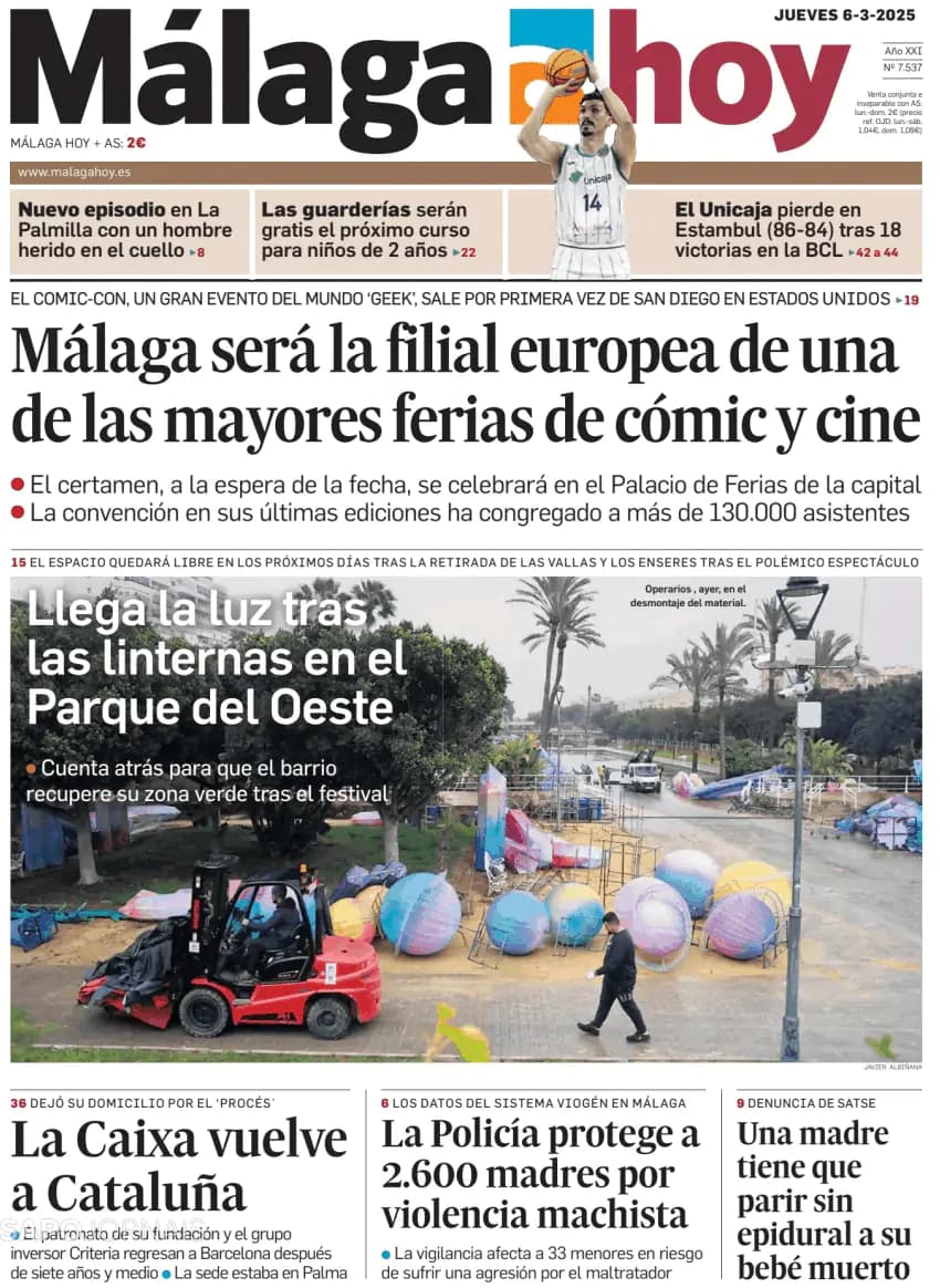 Capa Málaga Hoy