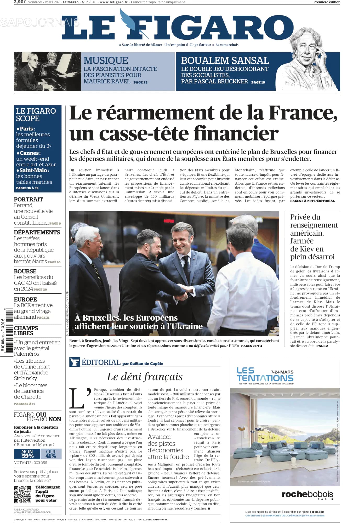 Capa Le Figaro