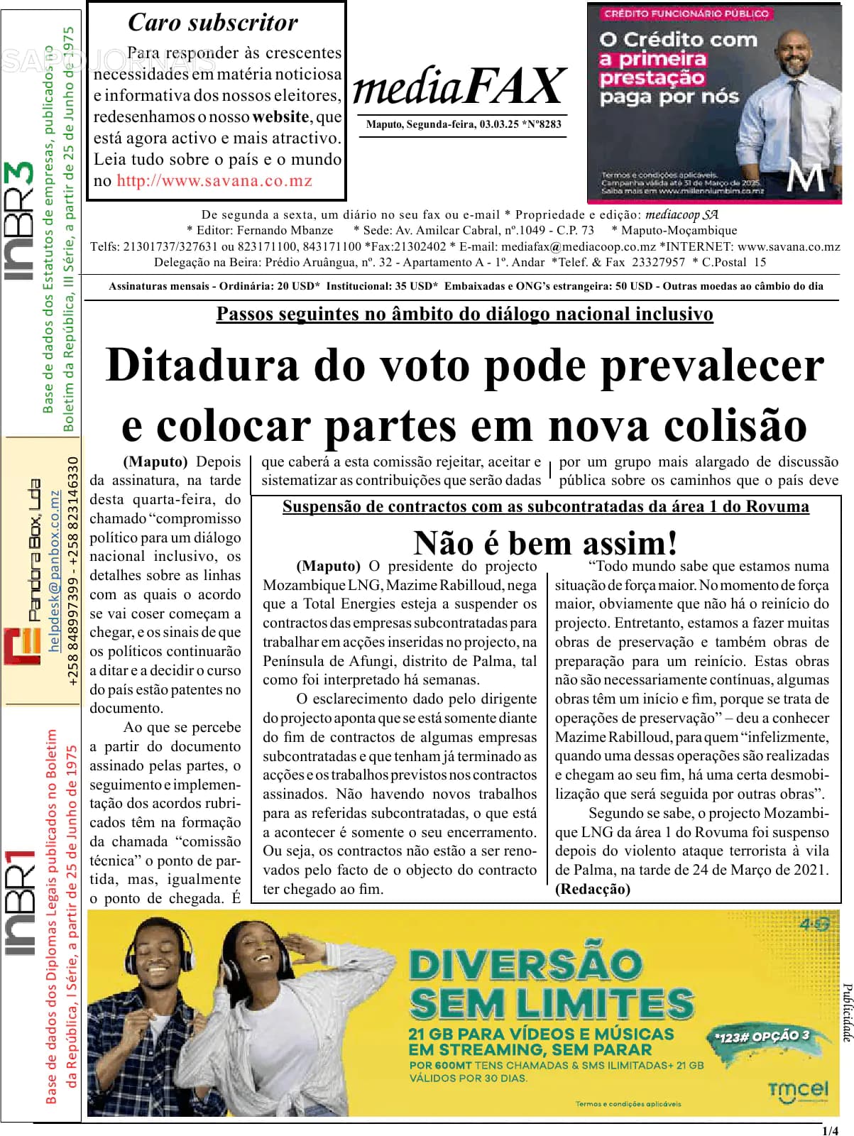 Capa Mediafax