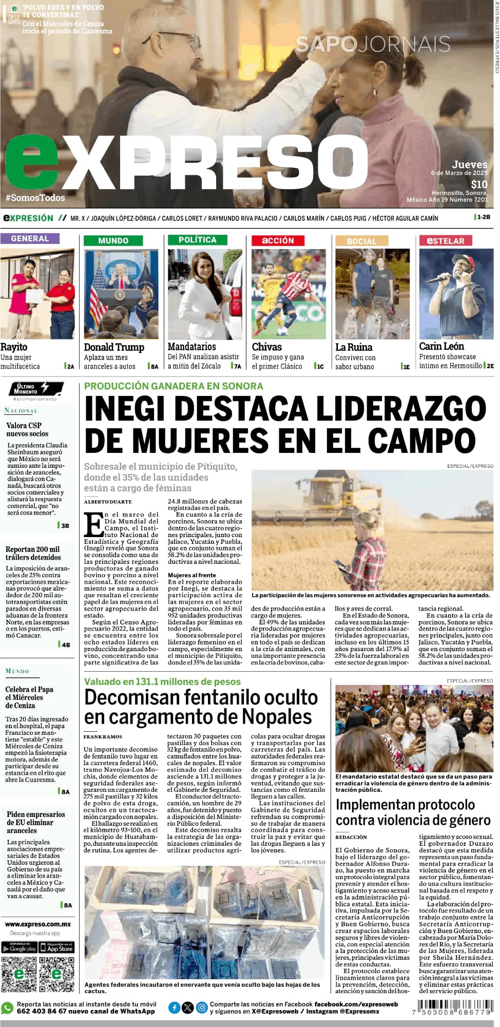 Capa Expreso