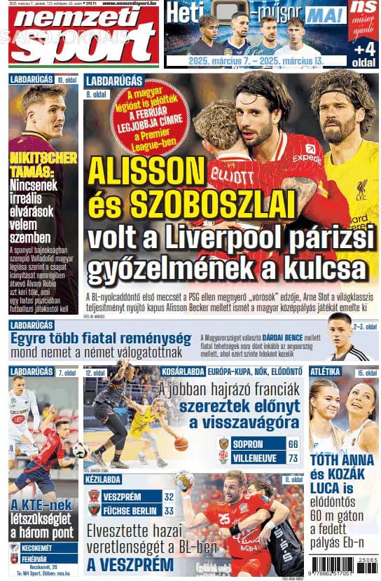 Capa Nemzeti Sport