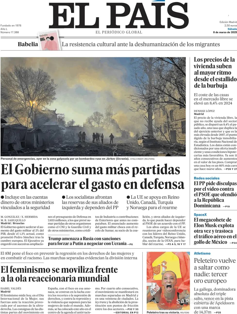 Capa El País