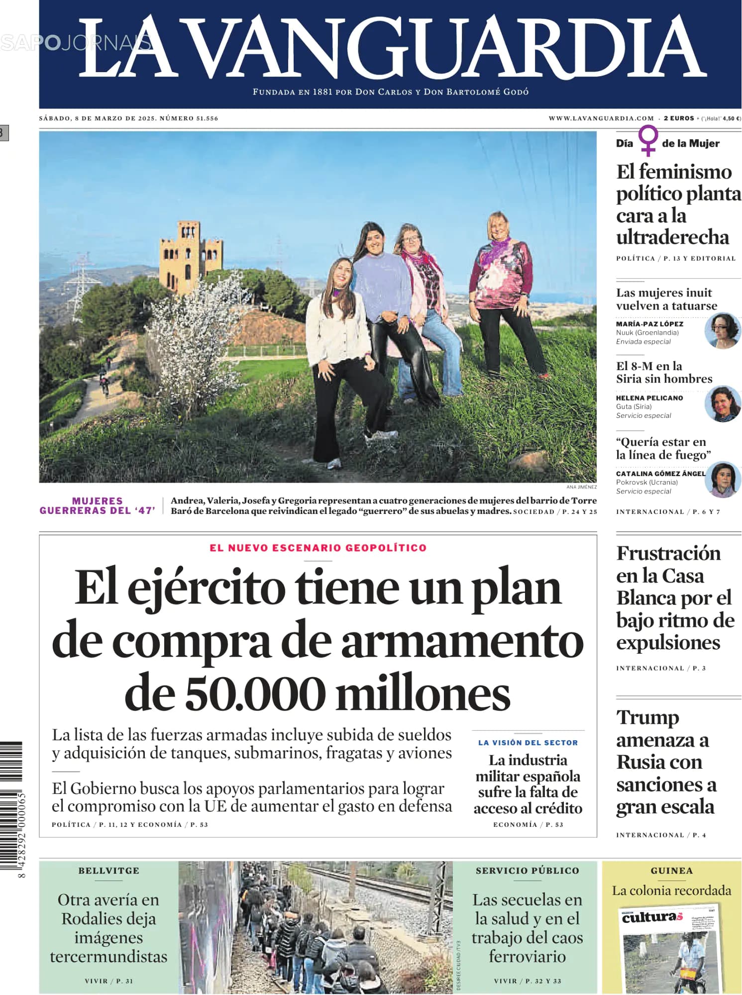 Capa La Vanguardia