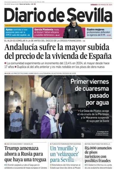 Capa Diario de Sevilla