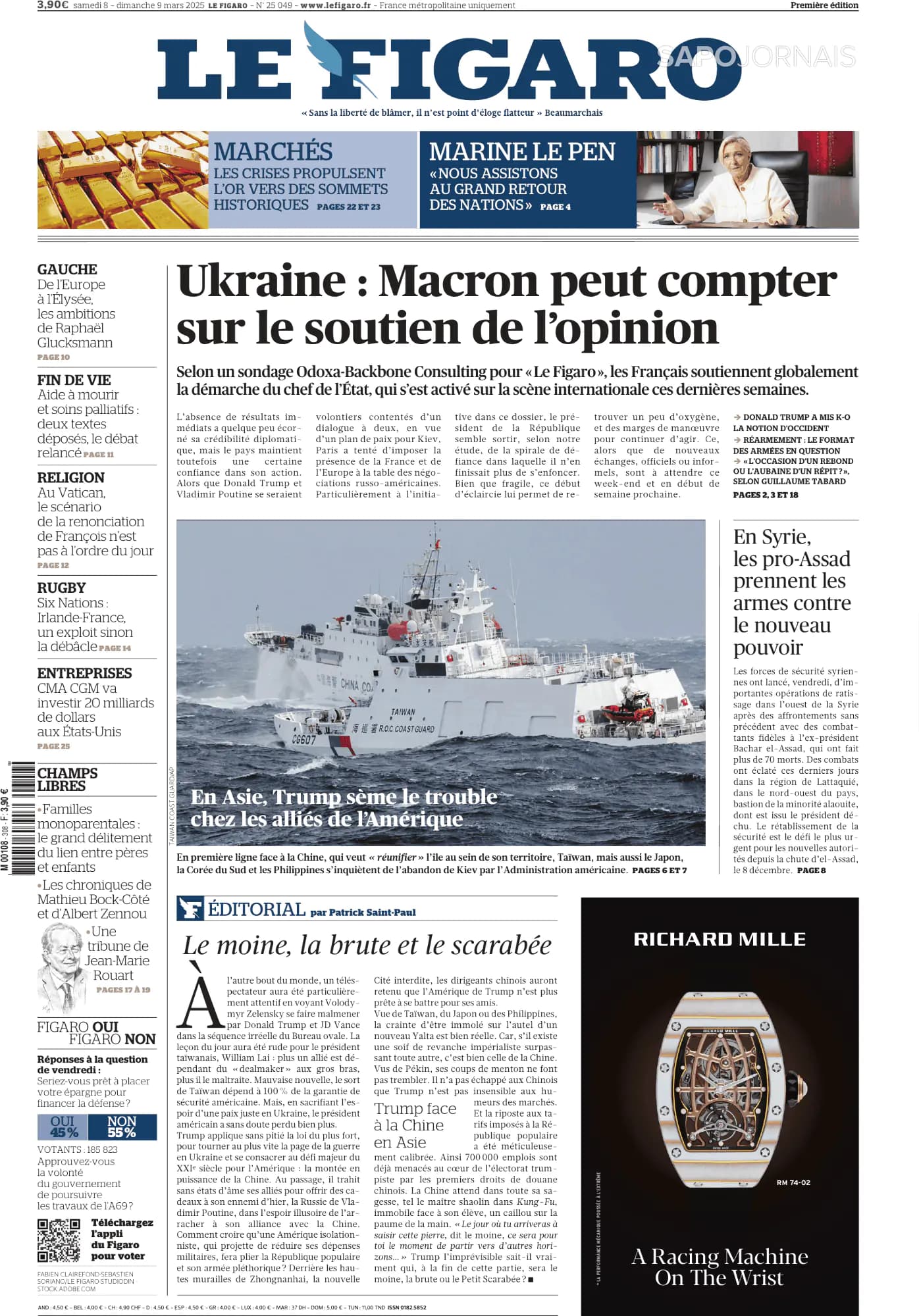 Capa Le Figaro