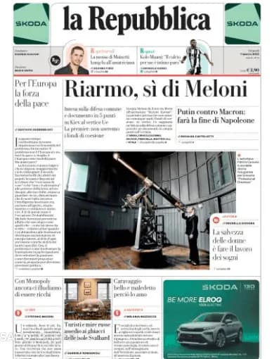 Capa La Repubblica