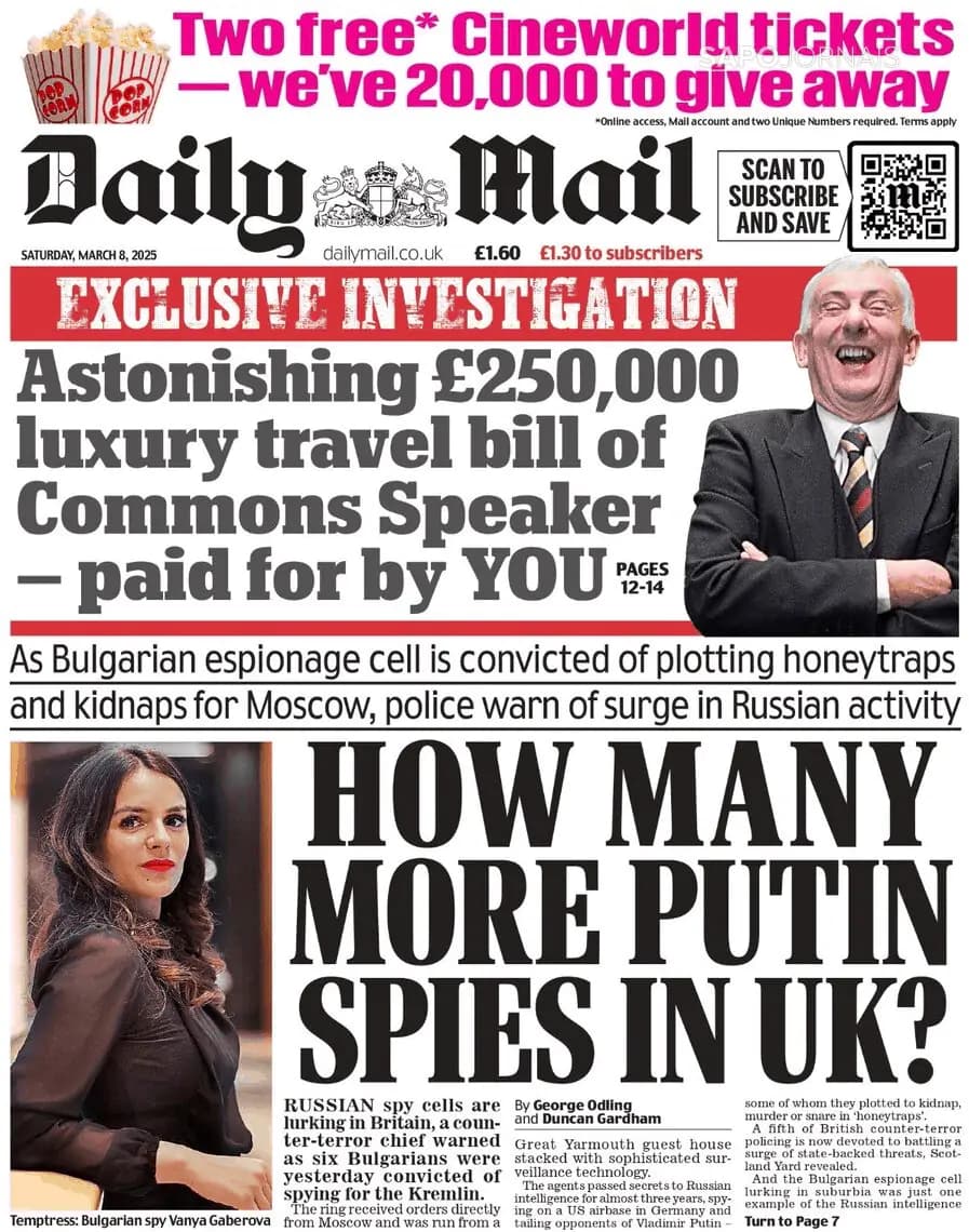 Capa Daily Mail