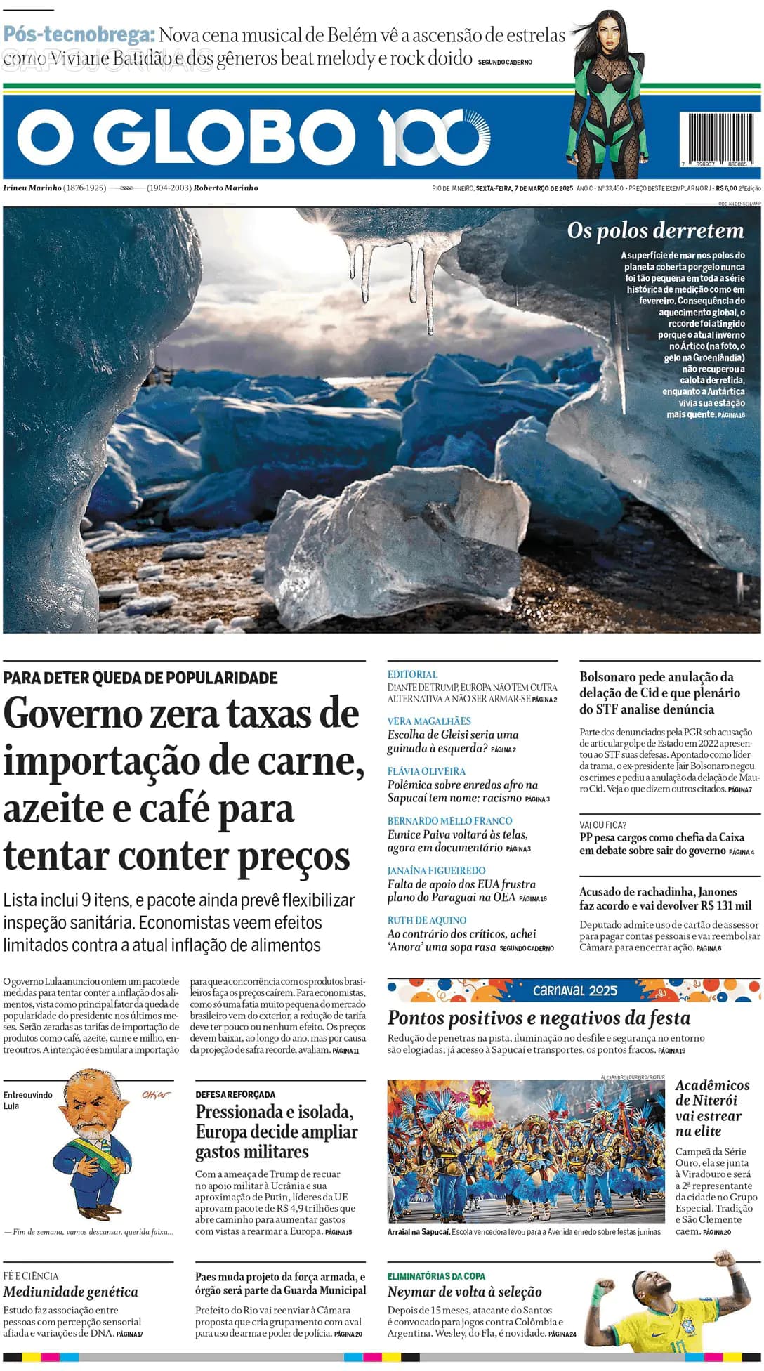 Capa O Globo