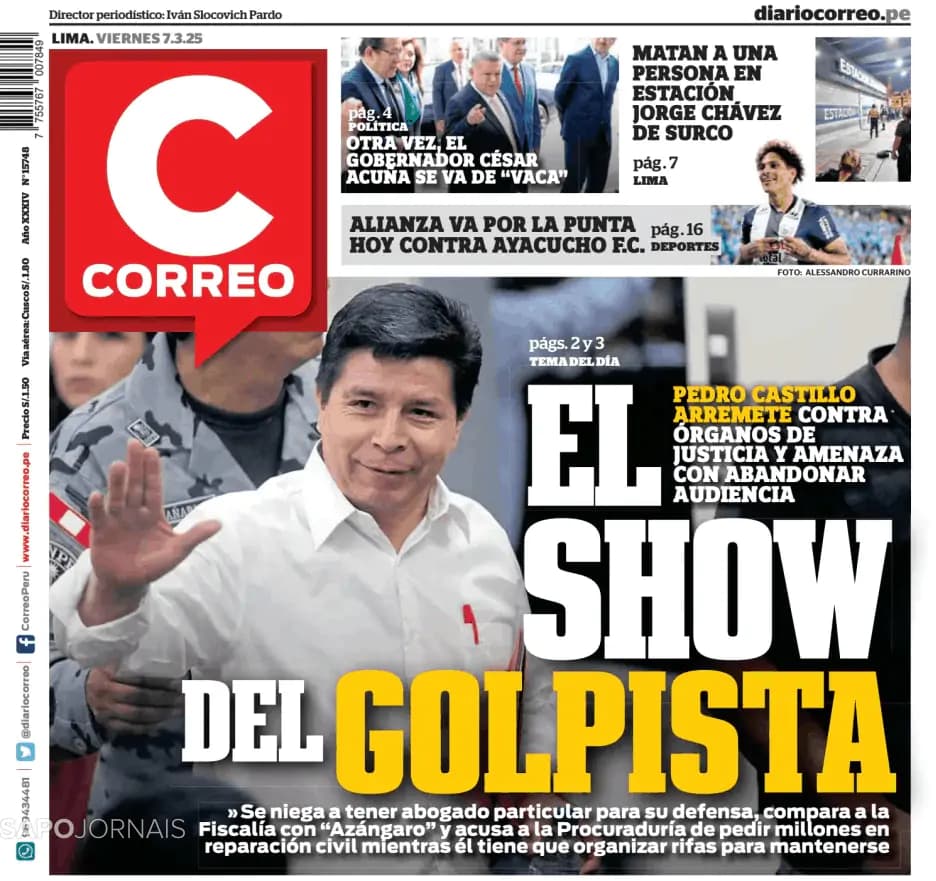 Capa Diario Correo