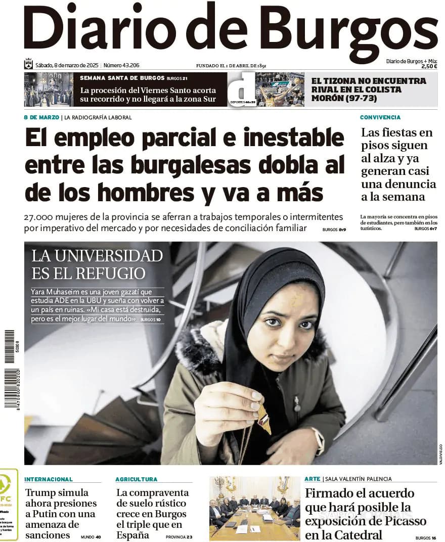 Capa Diario de Burgos