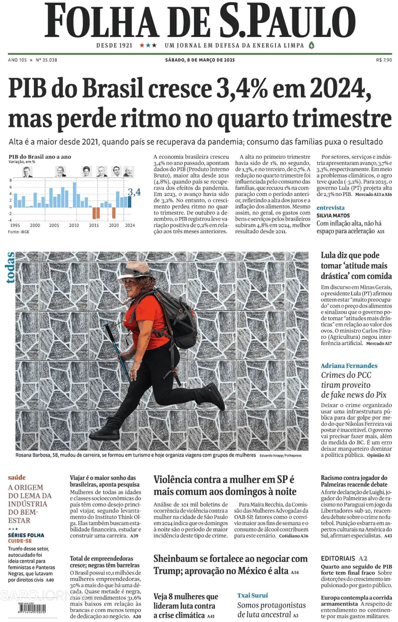 Capa Folha de S. Paulo