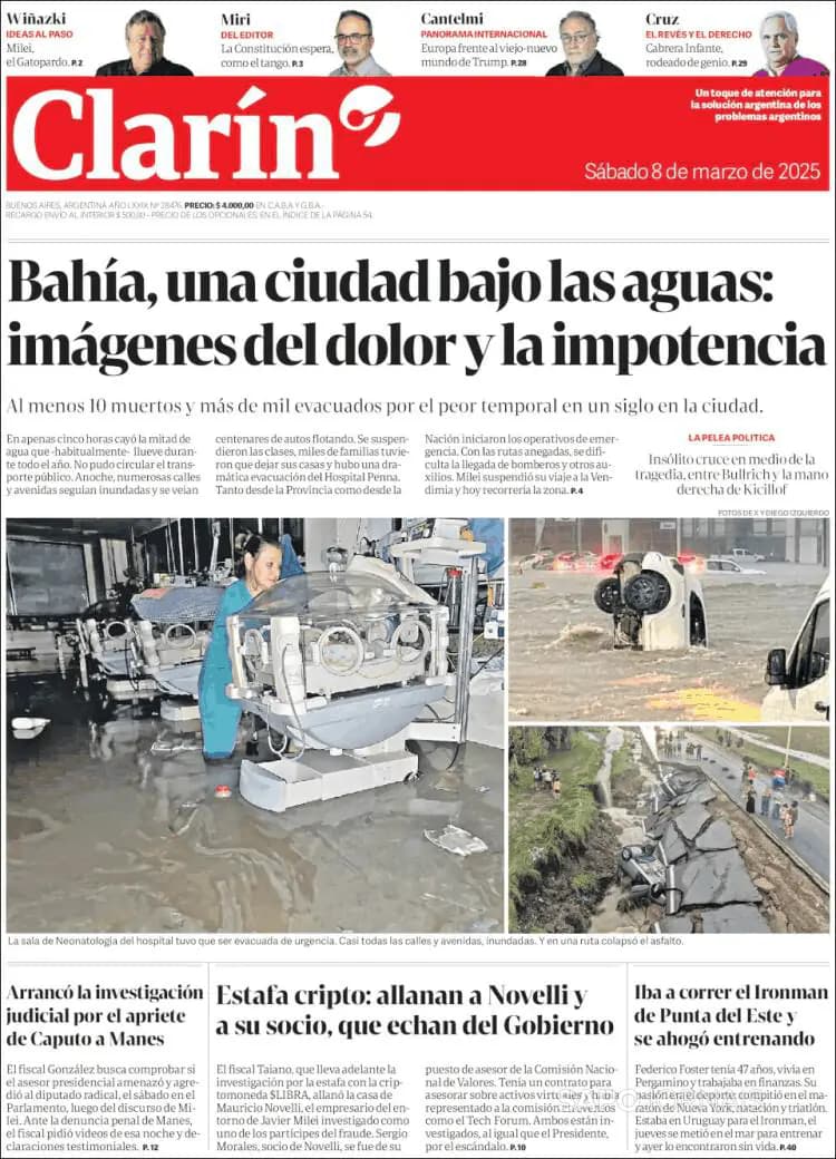 Capa Clarín