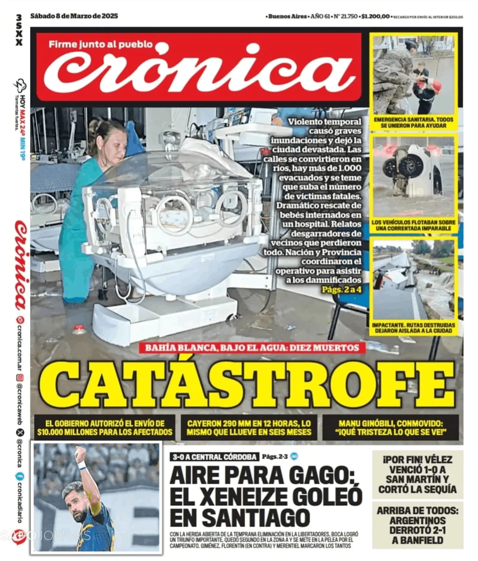 Capa Crónica