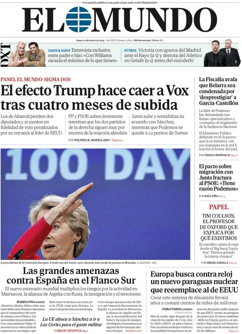 Capa El Mundo