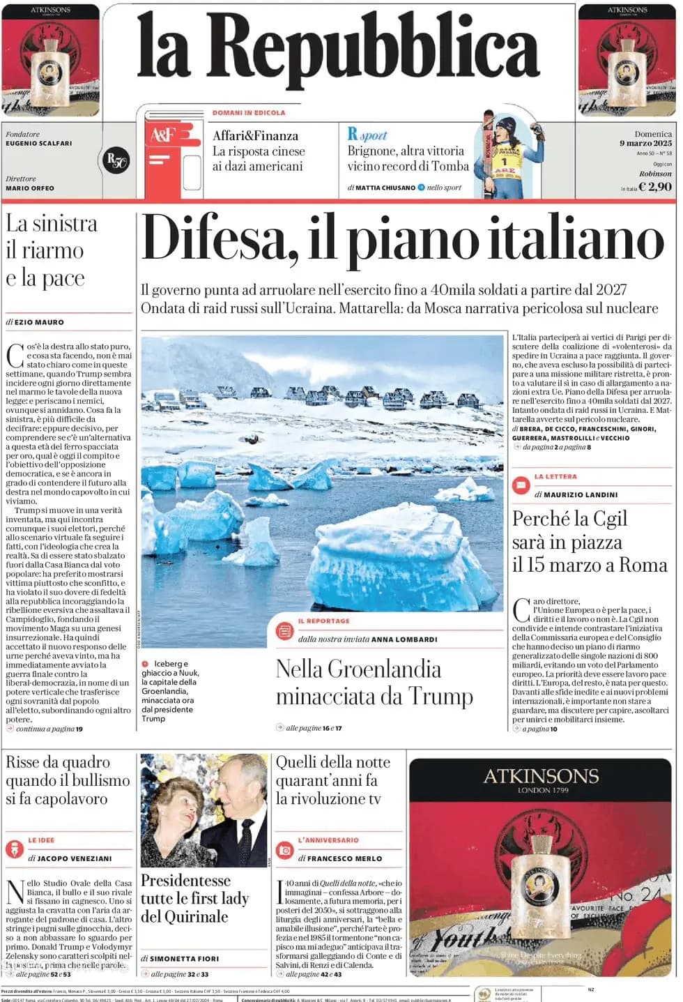 Capa La Repubblica