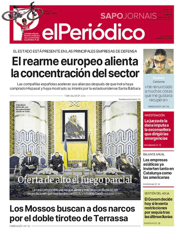 Capa El Periódico de Catalá