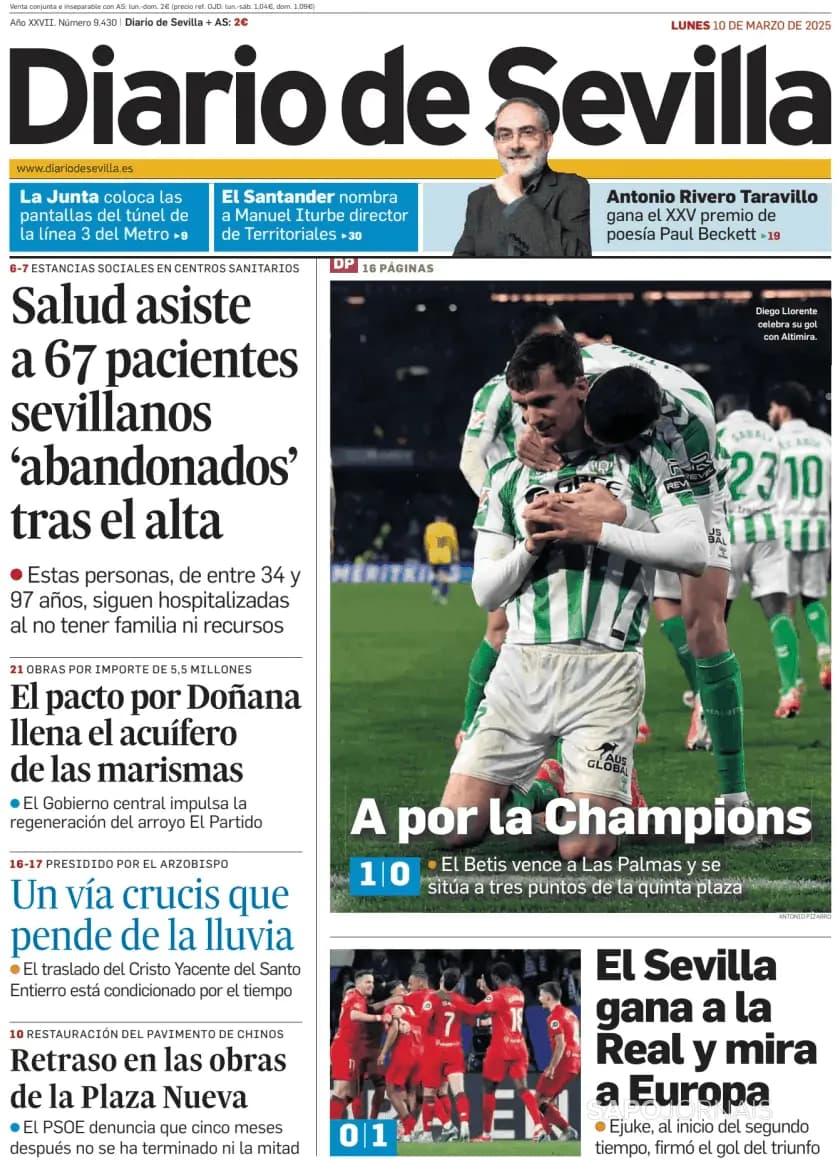 Capa Diario de Sevilla