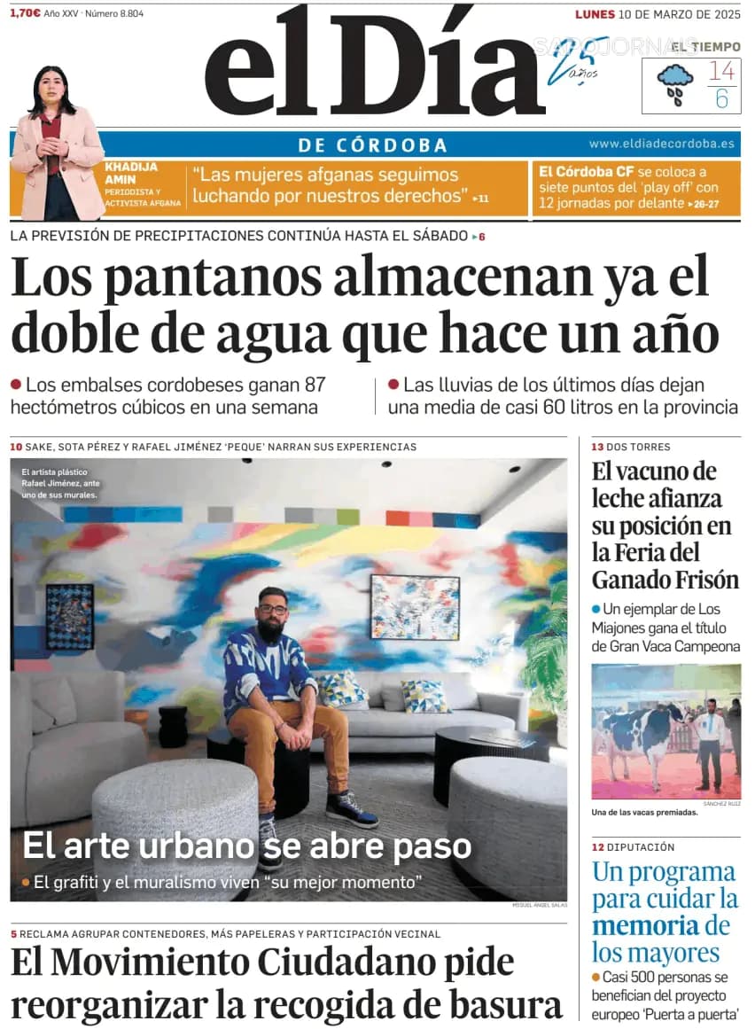 Capa El Día de Córdoba