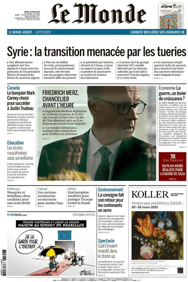 Capa Le Monde