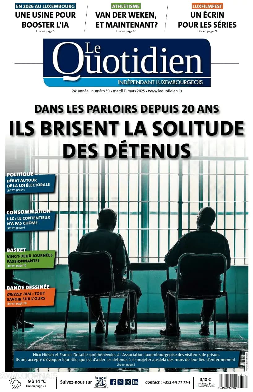 Capa Le Quotidien