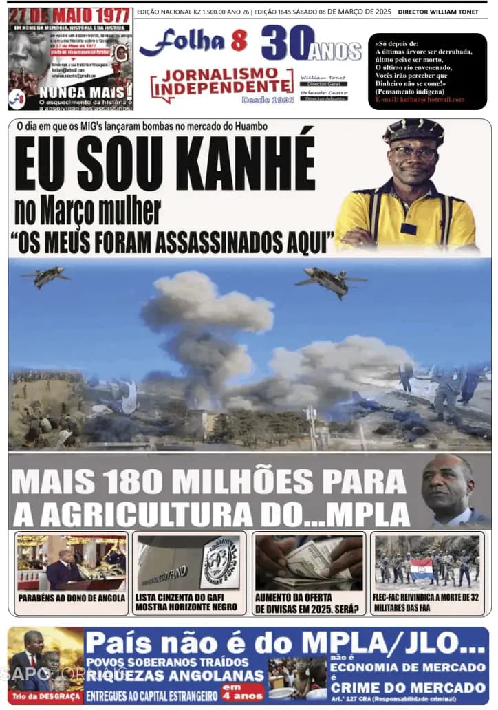 Capa Folha 8