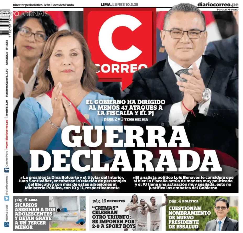 Capa Diario Correo