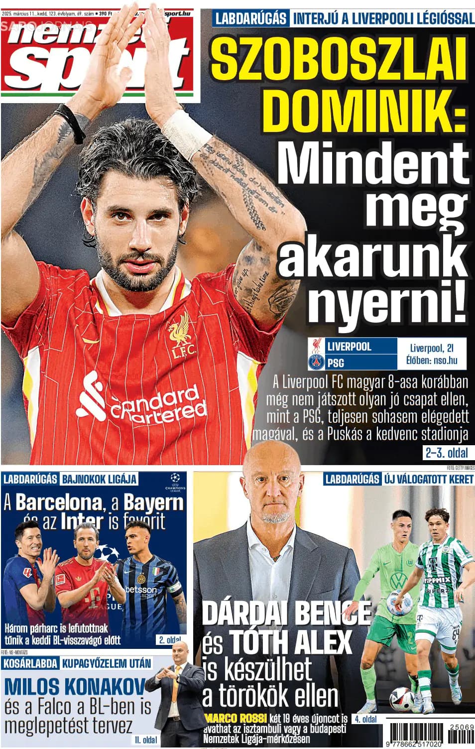 Capa Nemzeti Sport