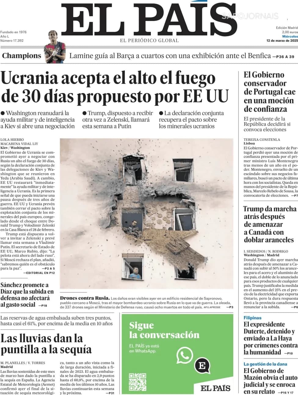 Capa El País