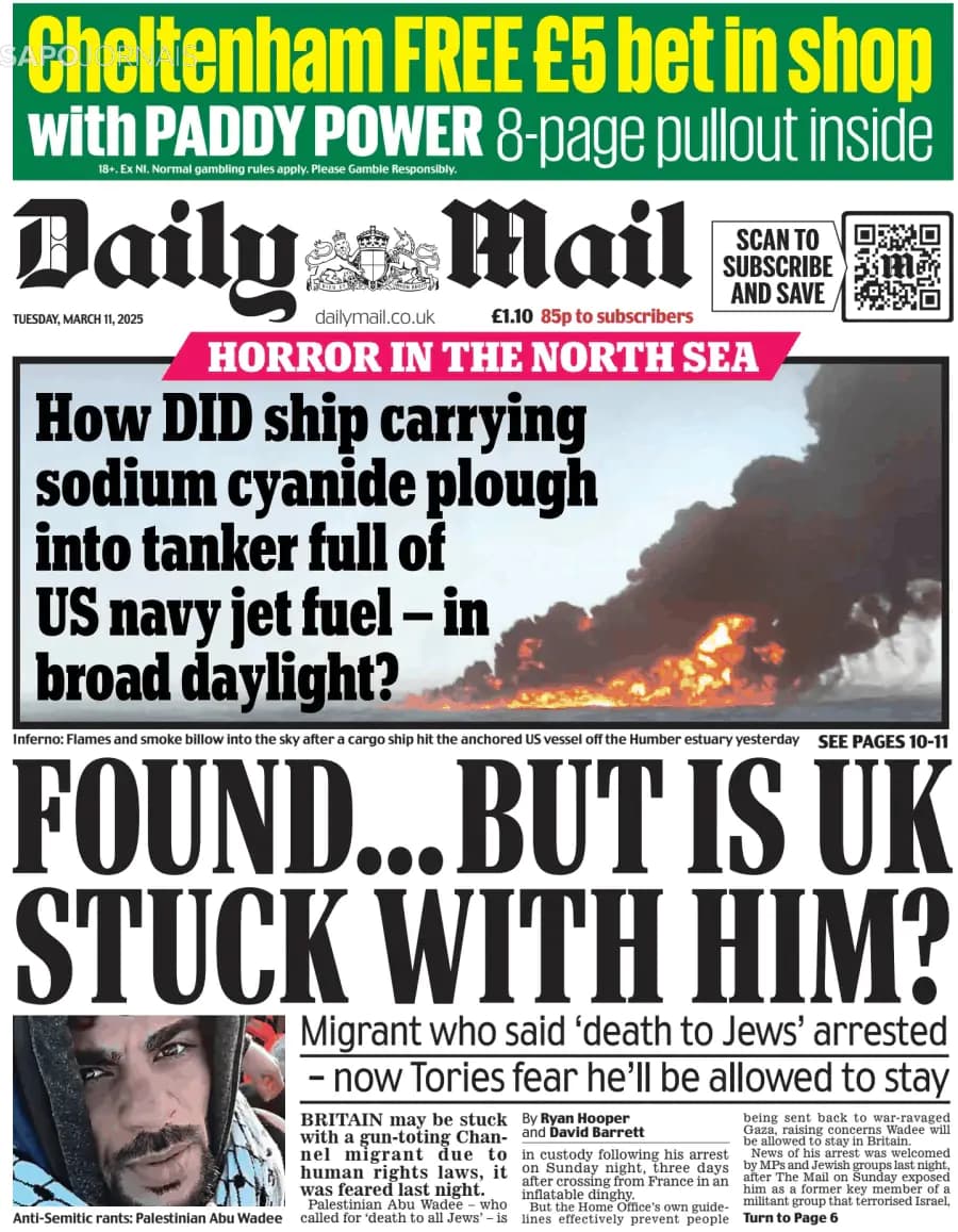 Capa Daily Mail