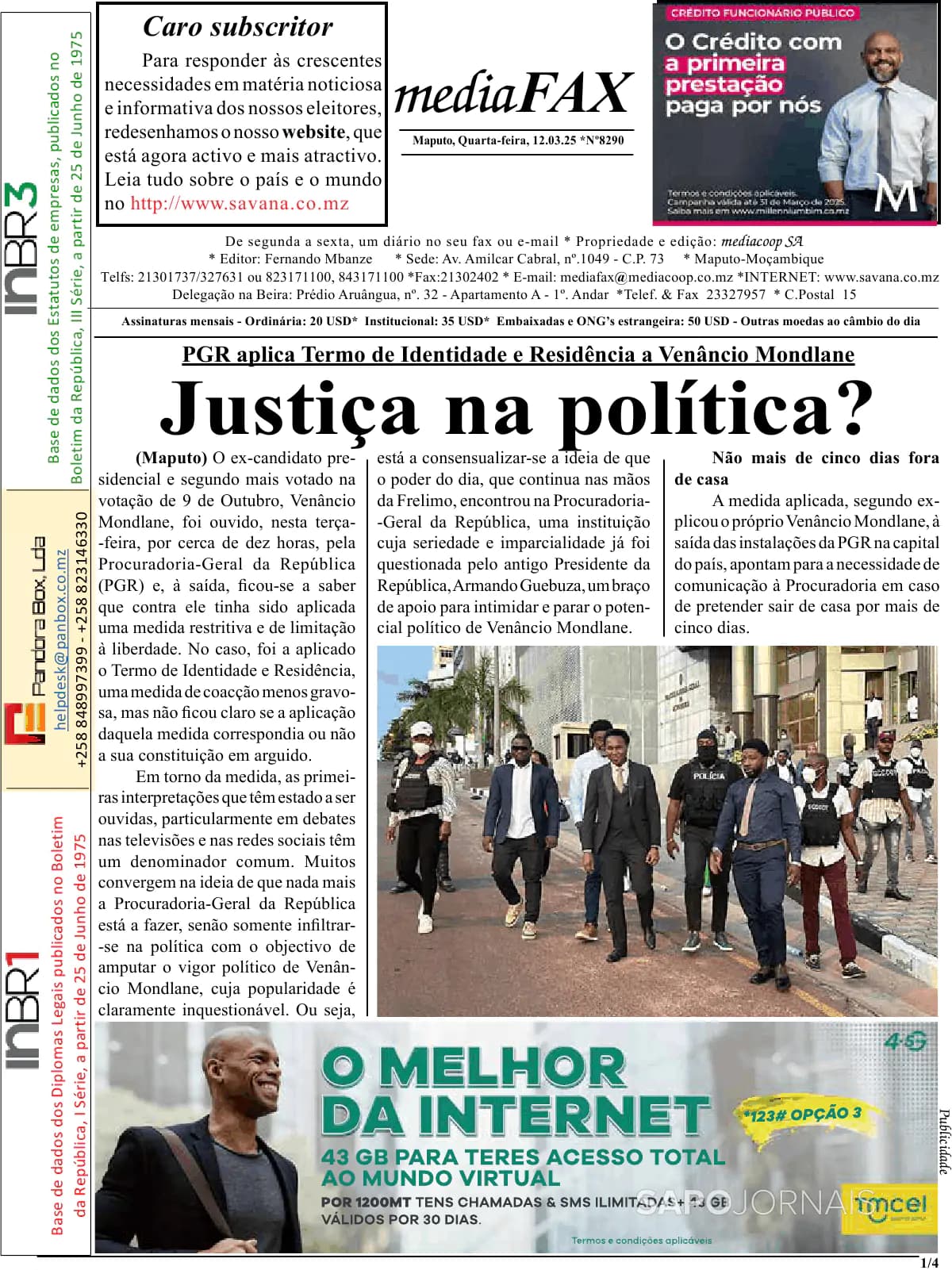 Capa Mediafax