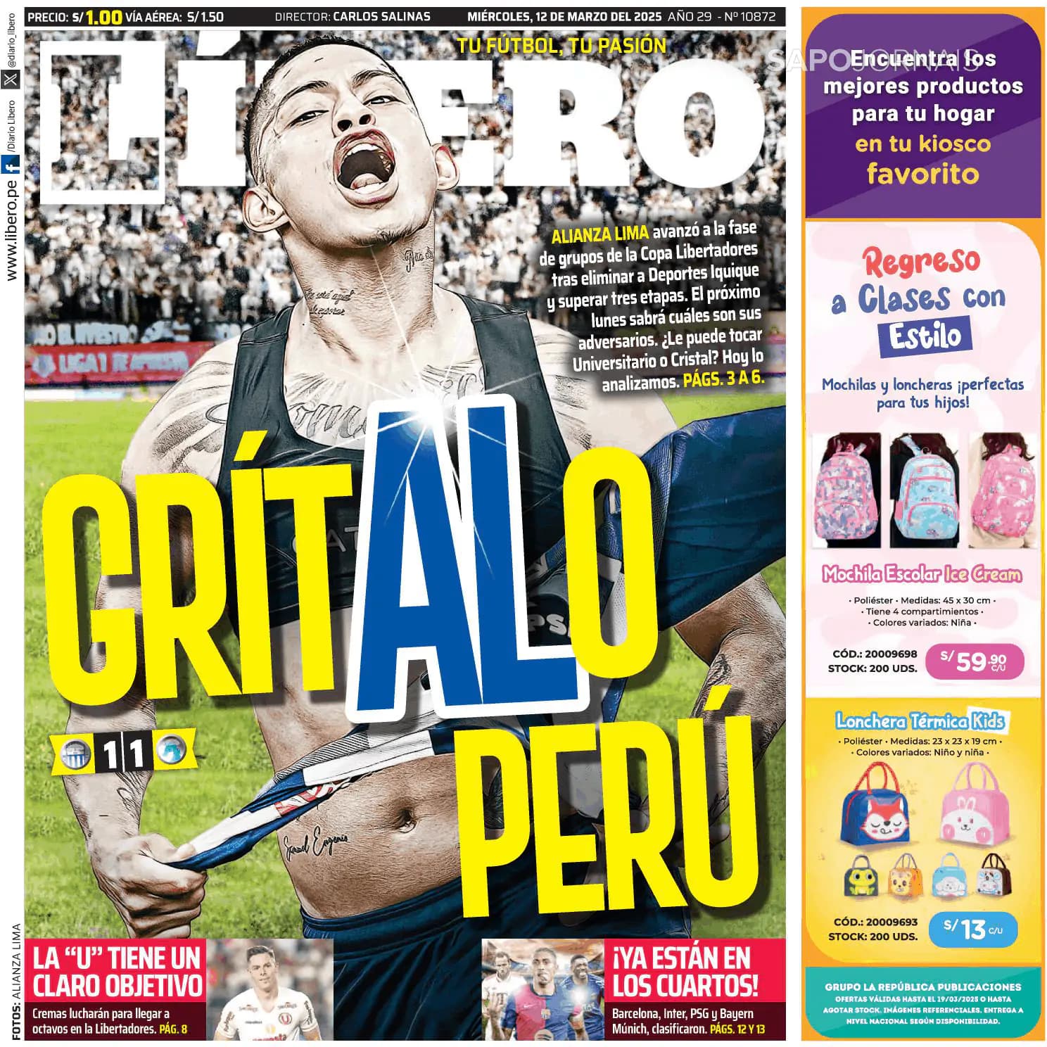 Capa Líbero