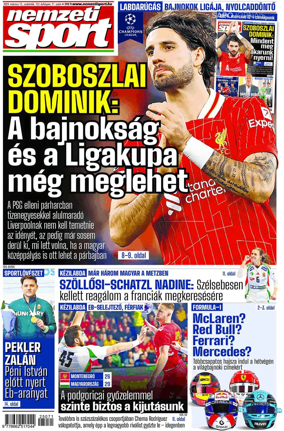 Capa Nemzeti Sport