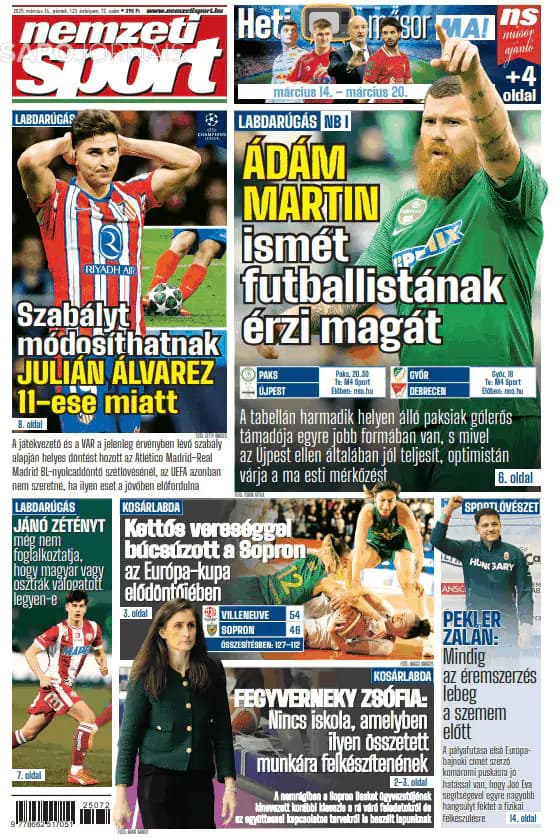 Capa Nemzeti Sport