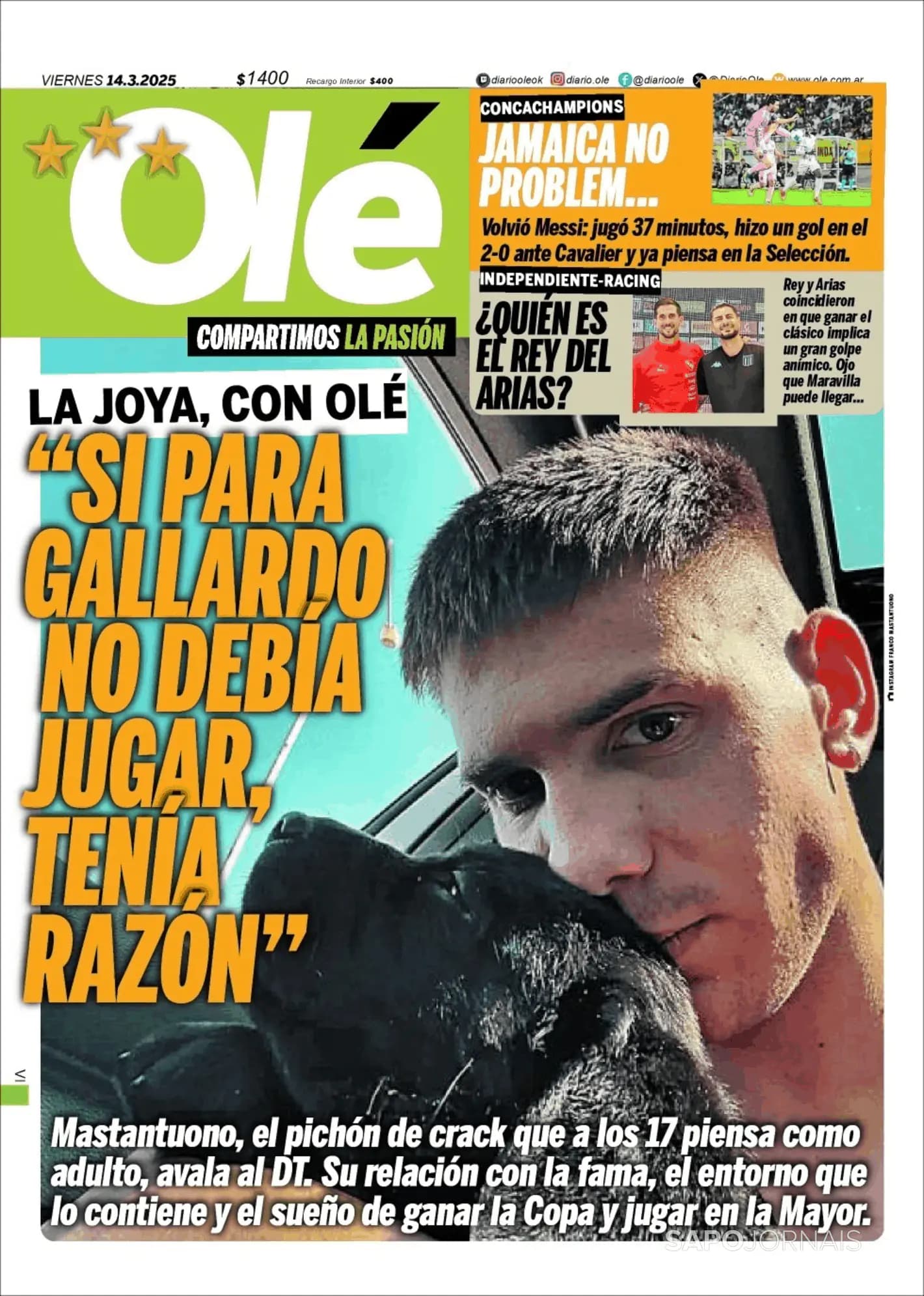 Capa Olé