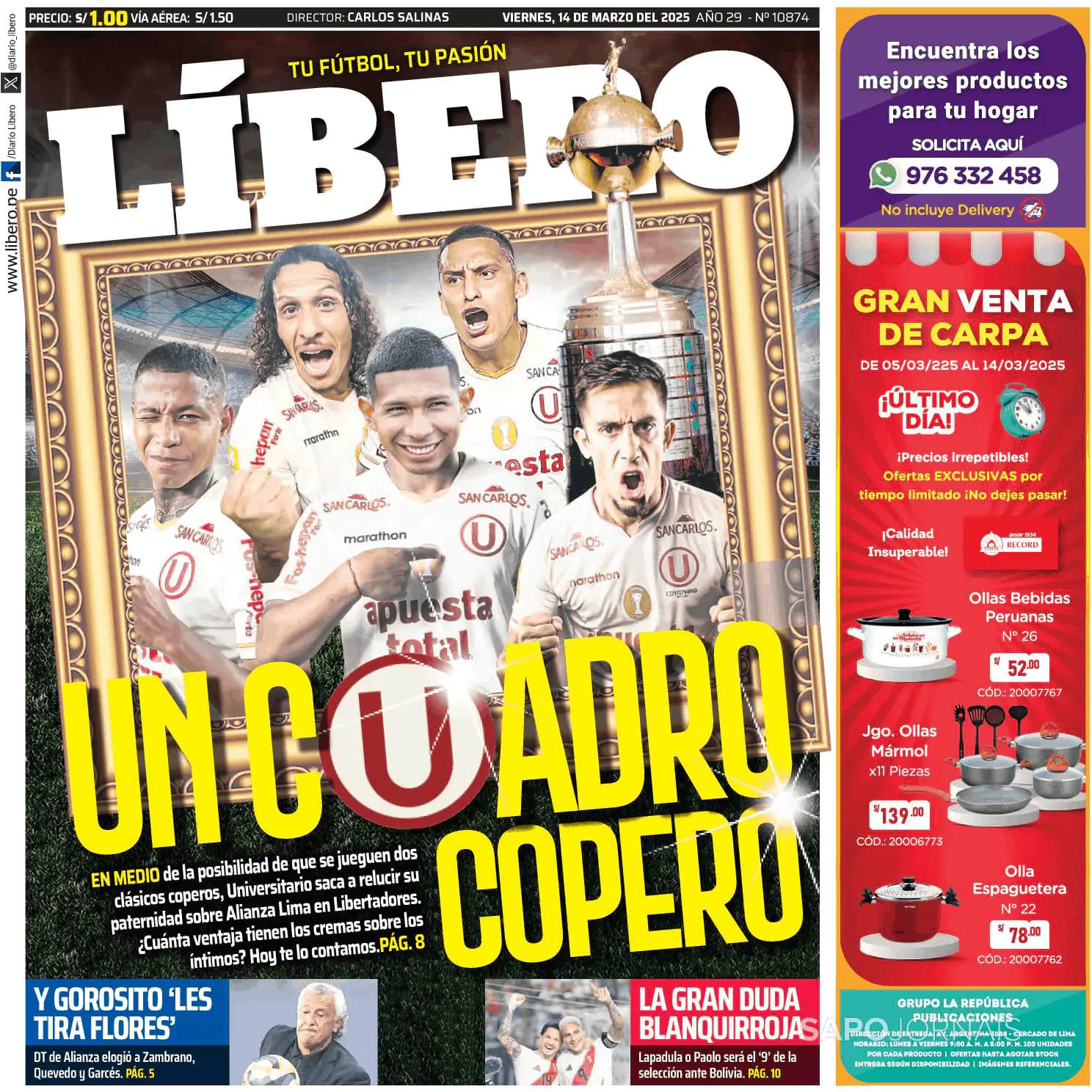 Capa Líbero